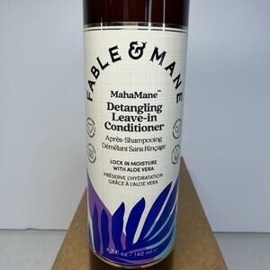 Fable & Mane Detangling Leave In Conditioner MahaMane NEW Vegan No Silicones